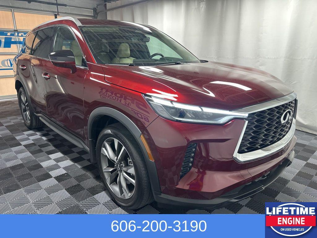 2025 Deep Bordeaux INFINITI QX60
