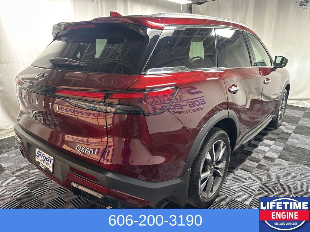 2025 Deep Bordeaux INFINITI QX60