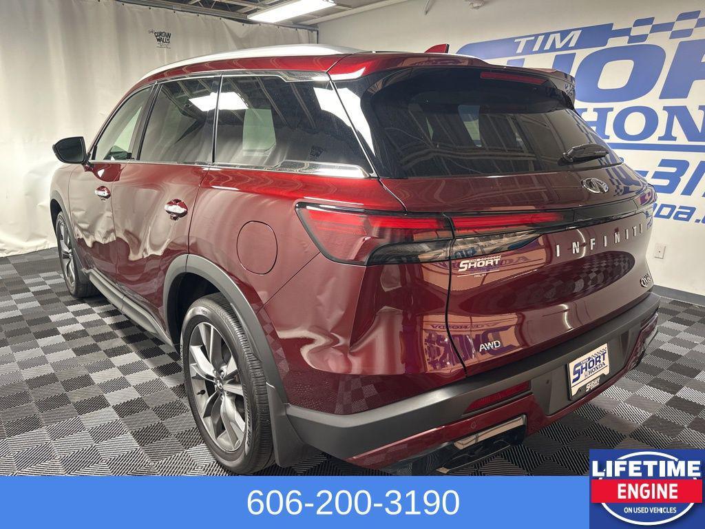 2025 Deep Bordeaux INFINITI QX60