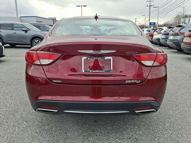 used 2015 Chrysler 200 car, priced at $8,839