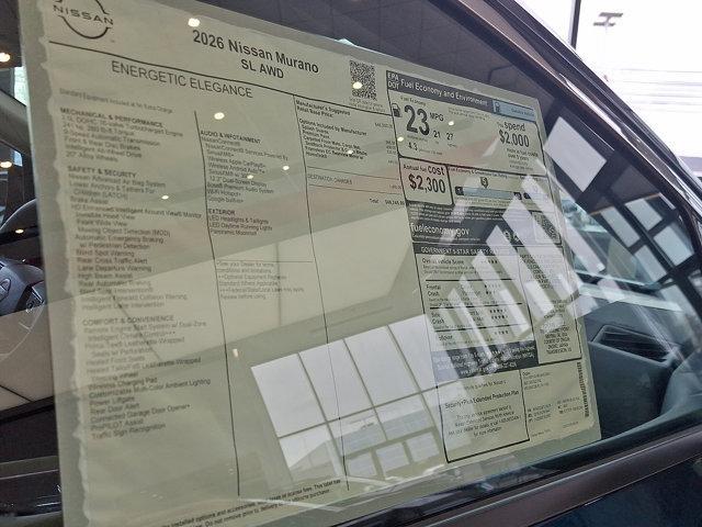 new 2026 Nissan Murano car, priced at $47,296