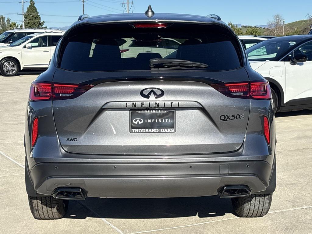 new 2025 INFINITI QX50 car, priced at $46,770