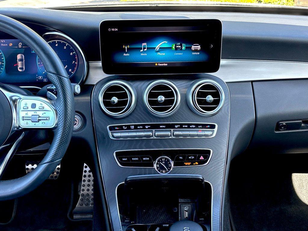 used 2021 Mercedes-Benz C-Class car, priced at $24,498