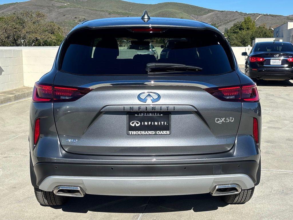 new 2025 INFINITI QX50 car, priced at $38,085