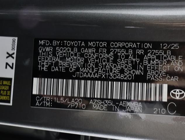 new 2026 Toyota Crown car, priced at $53,396