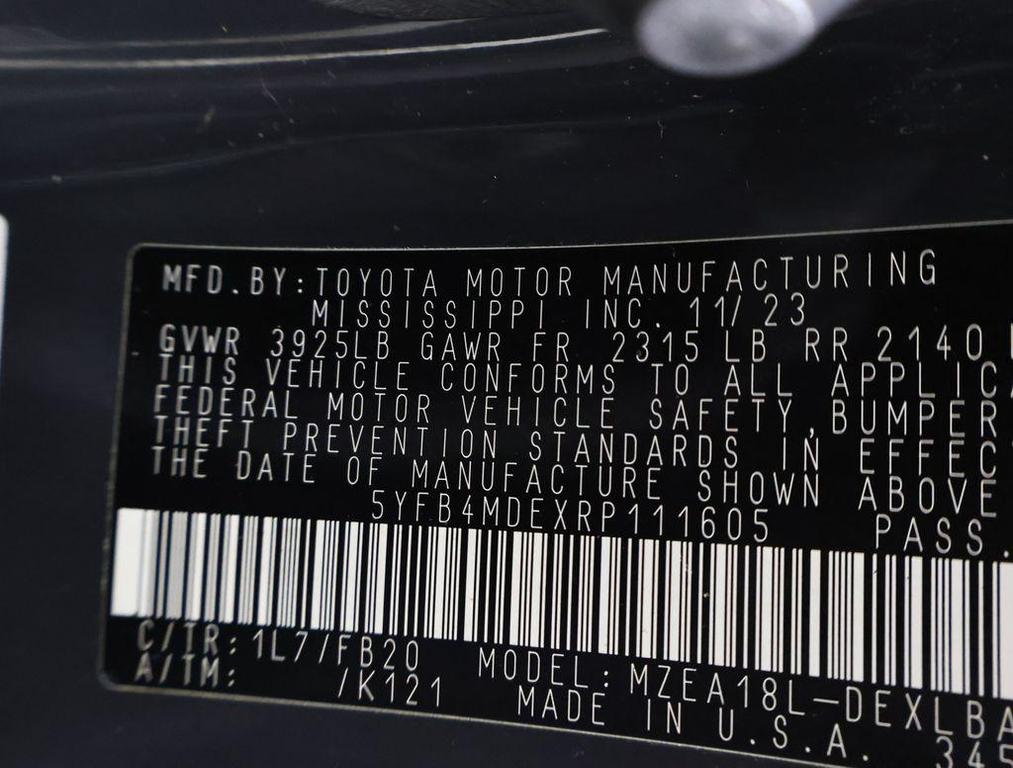 used 2024 Toyota Corolla car, priced at $18,935