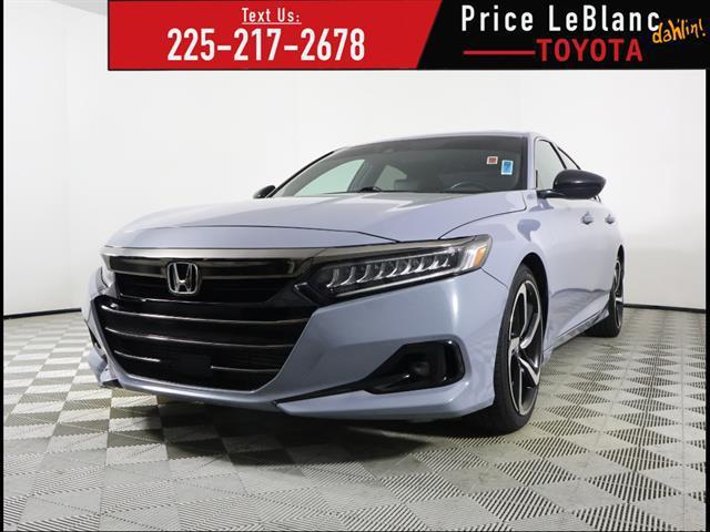 used 2021 Honda Accord car, priced at $24,091