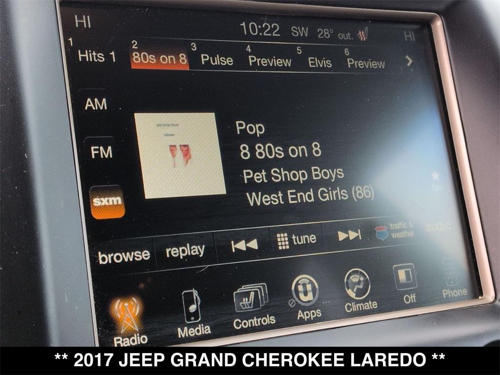 used 2017 Jeep Grand Cherokee car, priced at $15,000