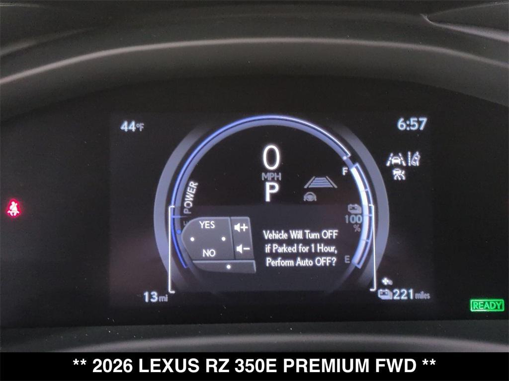 new 2026 Lexus RZ 350e car, priced at $53,425