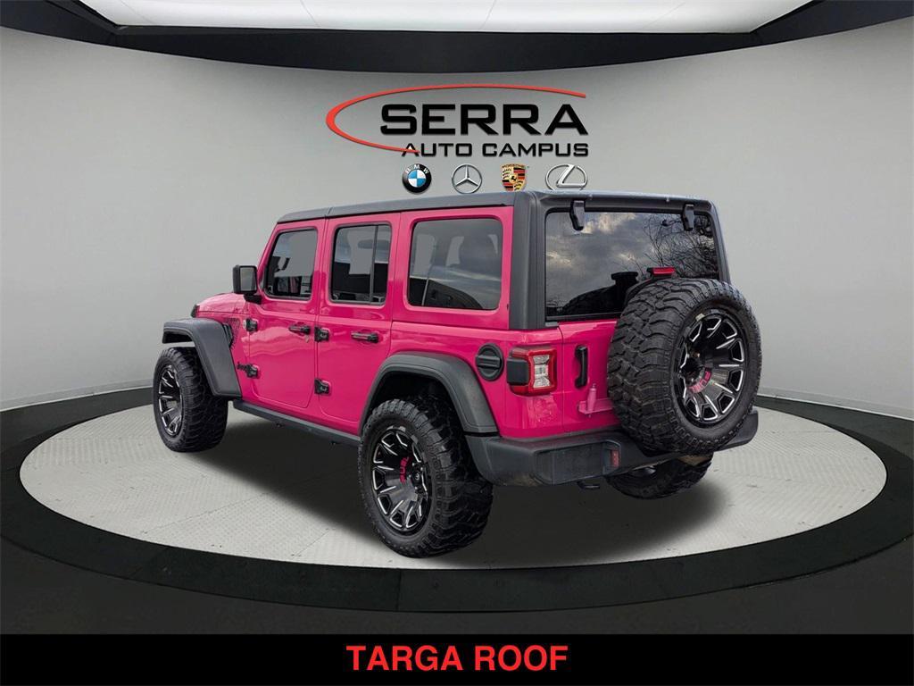 used 2020 Jeep Wrangler Unlimited car, priced at $19,500