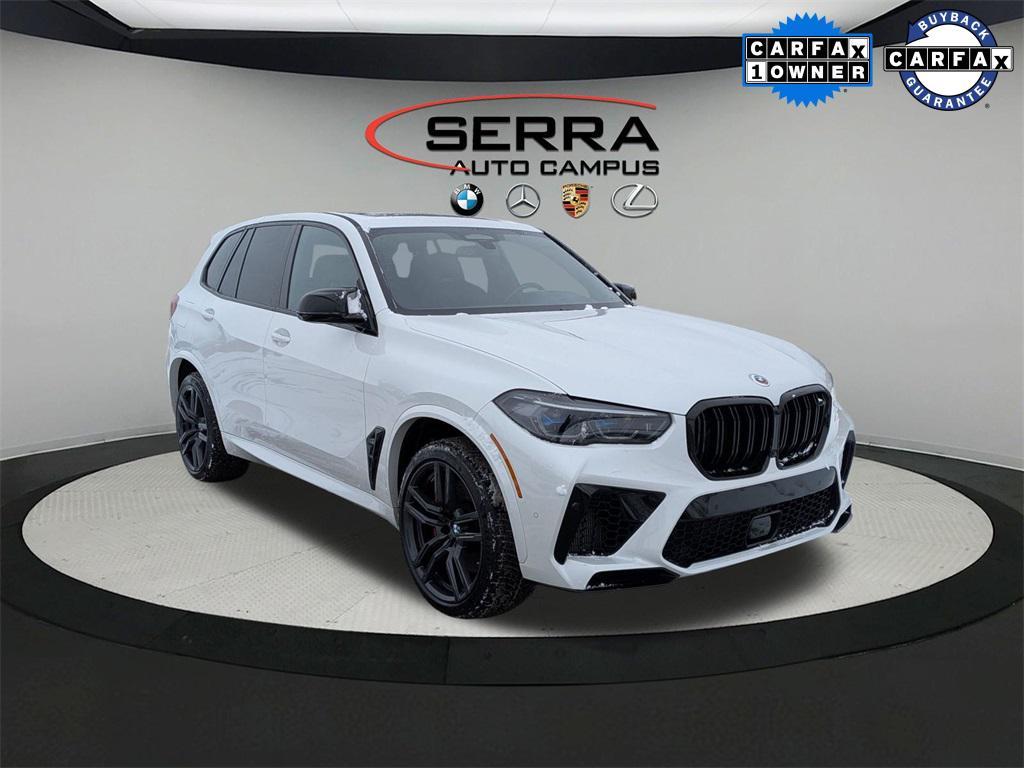 used 2023 BMW X5 M car, priced at $77,000