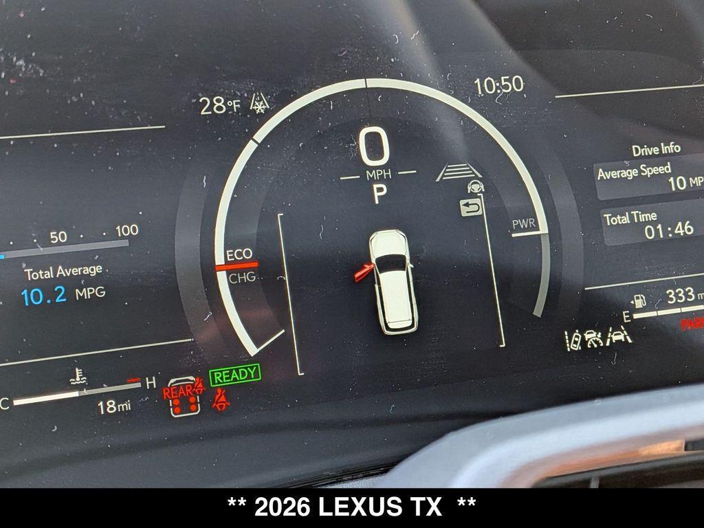 new 2026 Lexus TX 500h car, priced at $75,022