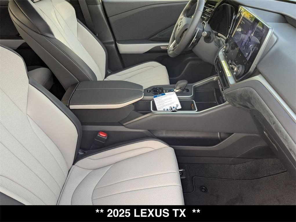 new 2025 Lexus TX 500h car, priced at $76,233