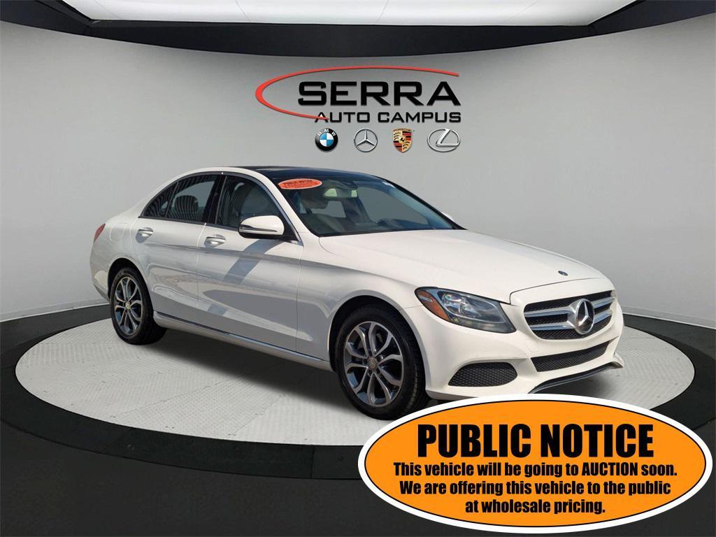 used 2017 Mercedes-Benz C-Class car, priced at $6,200