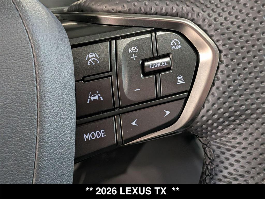 new 2026 Lexus TX 500h car, priced at $74,422