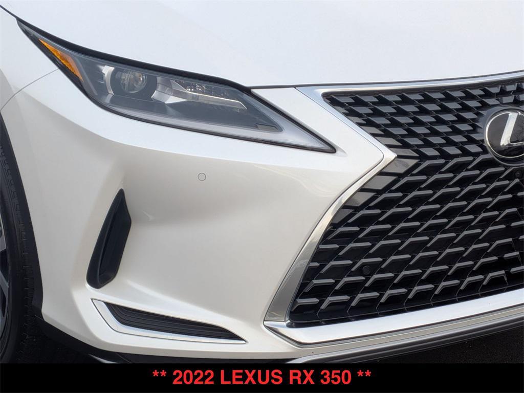 used 2022 Lexus RX 350 car, priced at $43,500