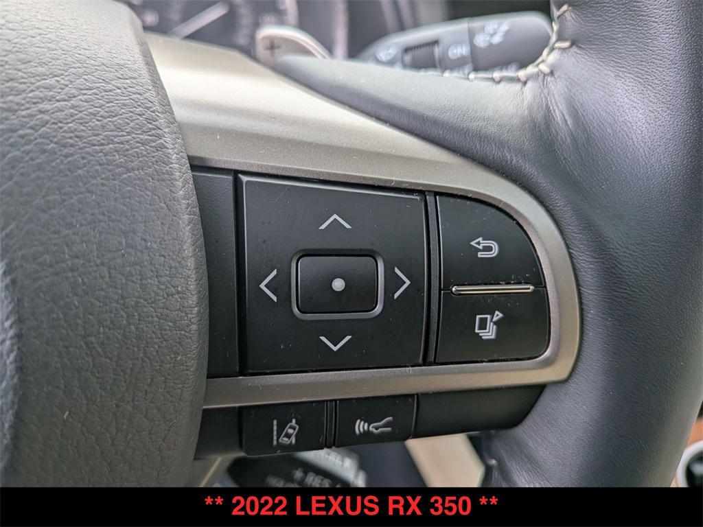 used 2022 Lexus RX 350 car, priced at $43,500