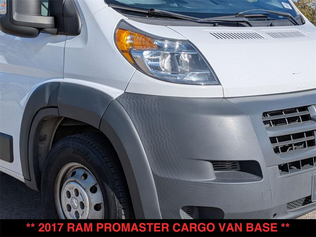 used 2017 Ram ProMaster 1500 car, priced at $9,500