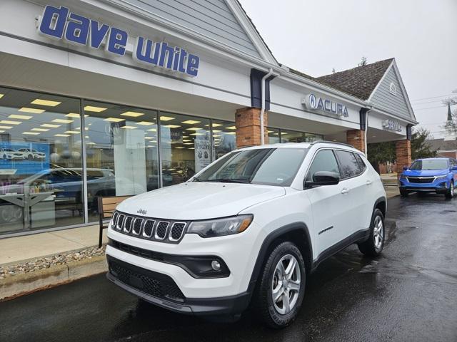 used 2024 Jeep Compass car, priced at $20,899