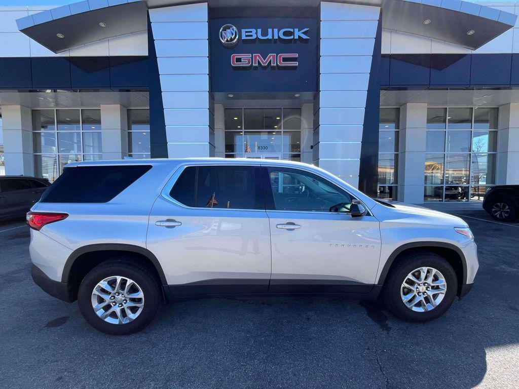 used 2020 Chevrolet Traverse car, priced at $14,845