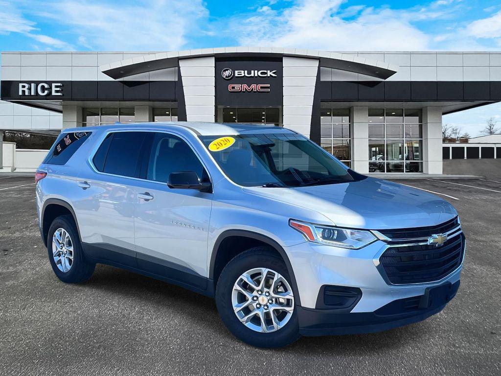 used 2020 Chevrolet Traverse car, priced at $14,845