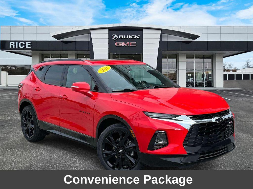 used 2021 Chevrolet Blazer car, priced at $24,952