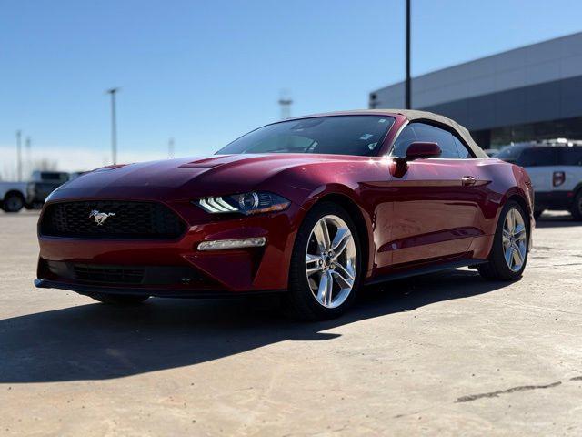 used 2021 Ford Mustang car, priced at $22,300