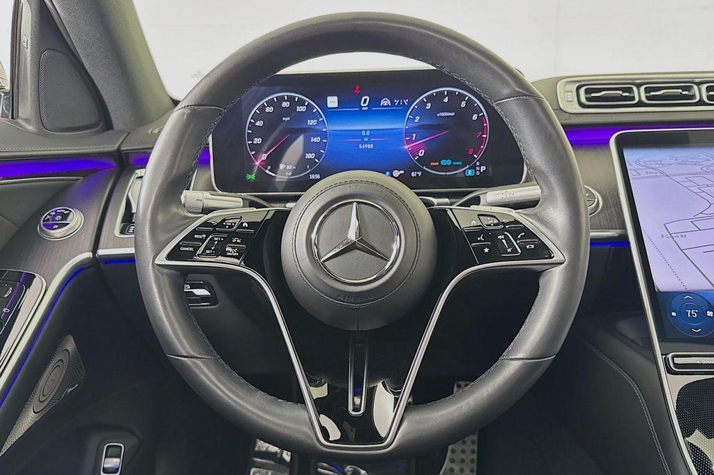used 2022 Mercedes-Benz S-Class car, priced at $64,984