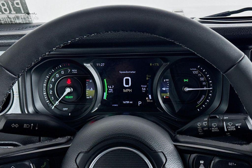 used 2025 Jeep Wrangler 4xe car, priced at $31,984