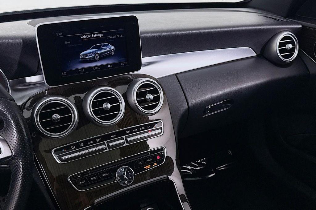 used 2018 Mercedes-Benz C-Class car, priced at $14,767