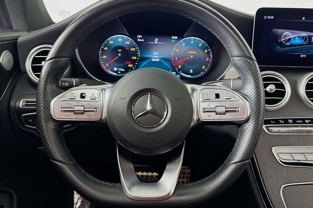 used 2022 Mercedes-Benz C-Class car, priced at $34,783