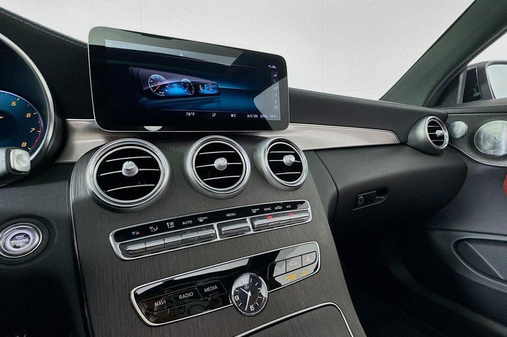 used 2022 Mercedes-Benz C-Class car, priced at $34,783