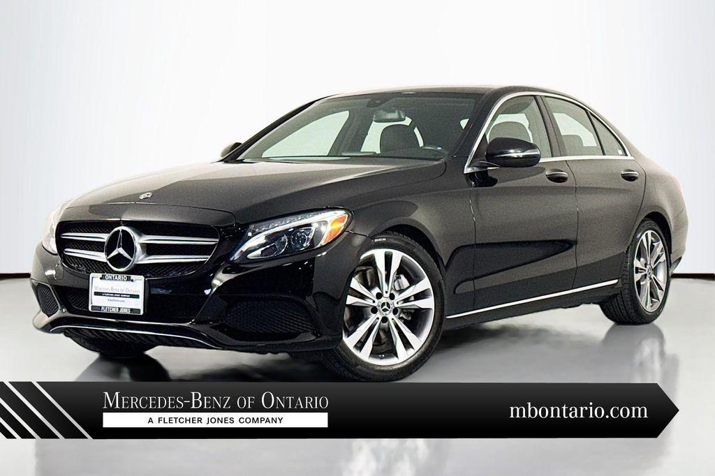 used 2018 Mercedes-Benz C-Class car, priced at $17,484