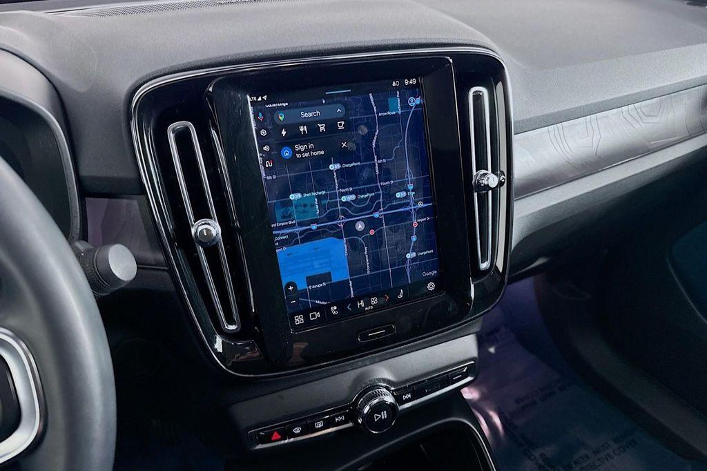 used 2022 Volvo C40 Recharge Pure Electric car, priced at $23,984