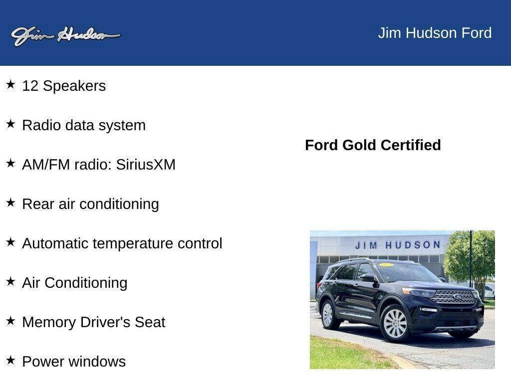 used 2023 Ford Explorer car, priced at $40,598