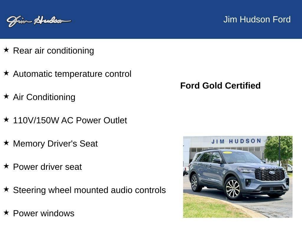 used 2025 Ford Explorer car, priced at $46,598