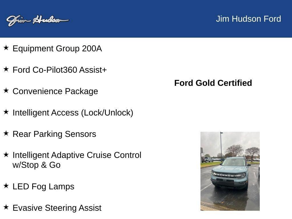 used 2022 Ford Bronco Sport car, priced at $24,700