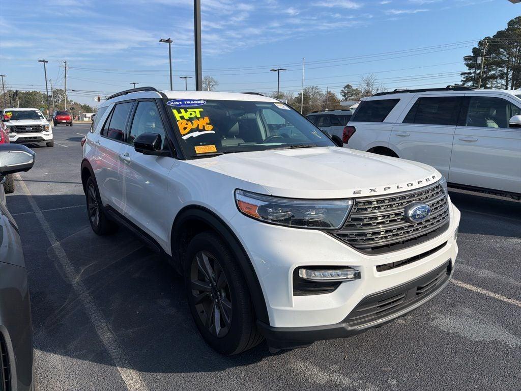 used 2022 Ford Explorer car, priced at $34,999