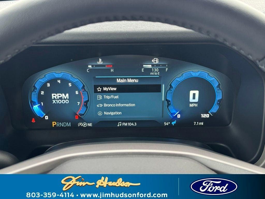 new 2025 Ford Bronco car, priced at $61,250