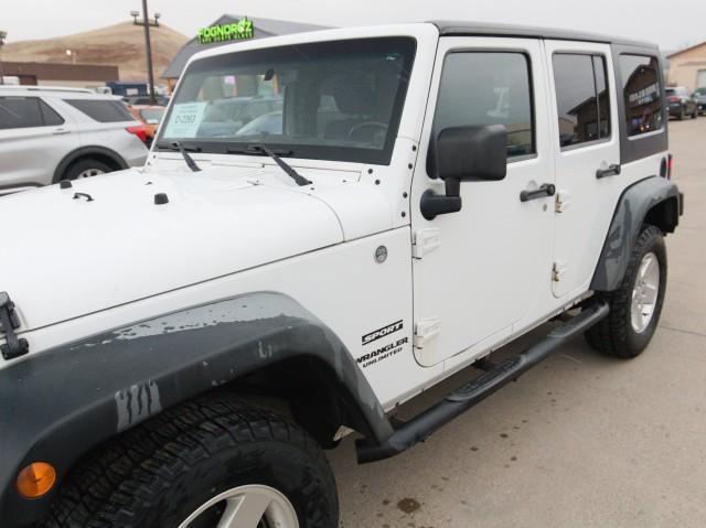 used 2011 Jeep Wrangler Unlimited car, priced at $12,844