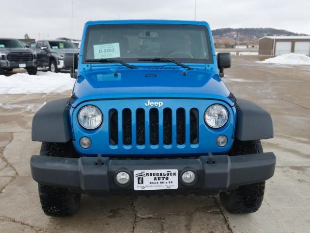 used 2016 Jeep Wrangler Unlimited car, priced at $21,888