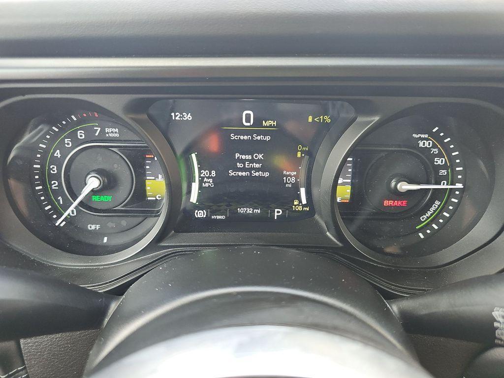 used 2025 Jeep Wrangler 4xe car, priced at $34,110