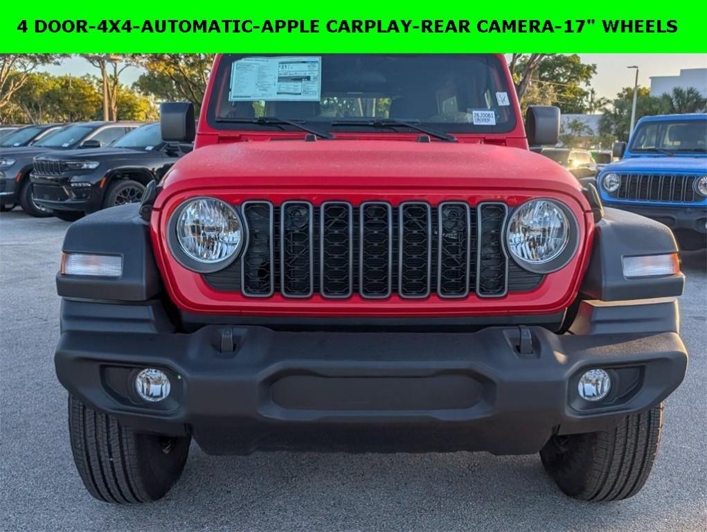 new 2026 Jeep Wrangler car, priced at $38,285