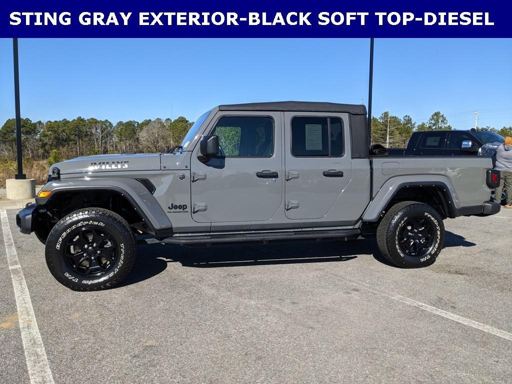 used 2022 Jeep Gladiator car, priced at $30,377