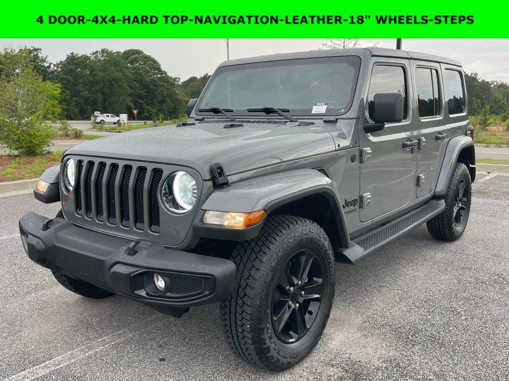 used 2022 Jeep Wrangler Unlimited car, priced at $32,655