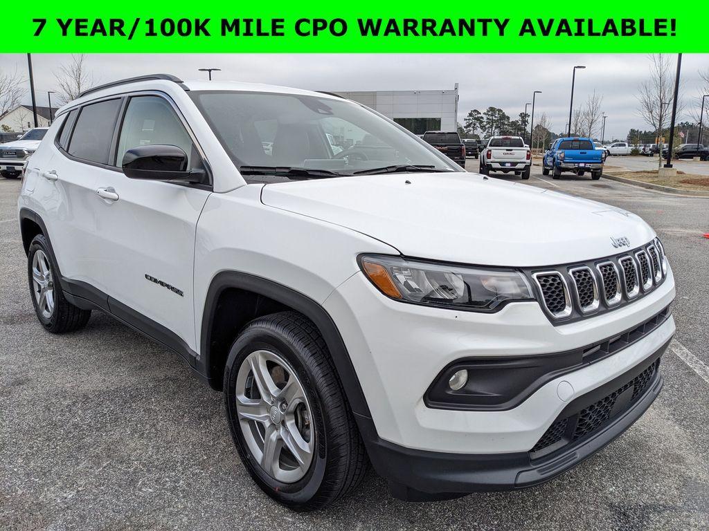 used 2024 Jeep Compass car, priced at $20,396
