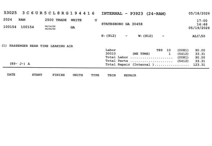used 2024 Ram 2500 car, priced at $37,668