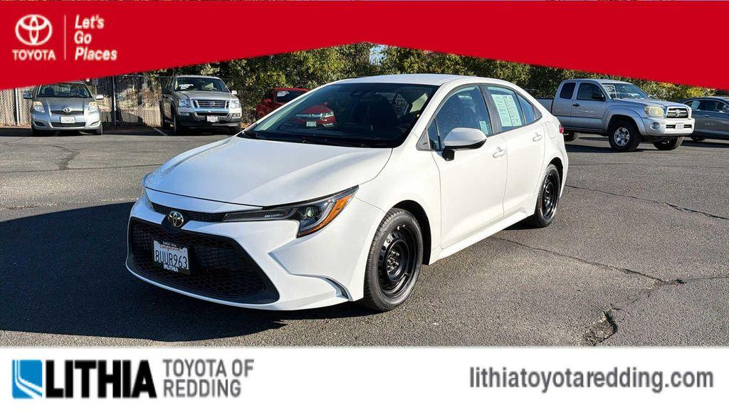 2021 Super White Toyota Corolla