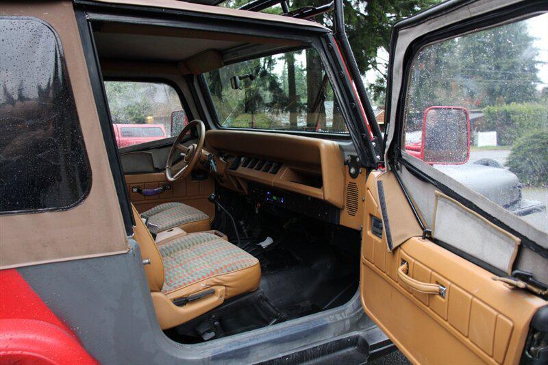 used 1995 Jeep Wrangler car, priced at $5,995