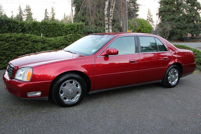 used 2002 Cadillac DeVille car, priced at $4,995